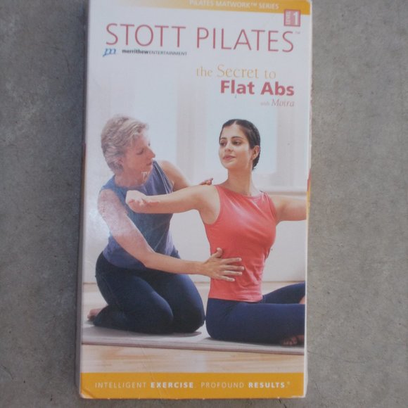 EUC, Stott Pilates the Secret to Flat Abs VHS Tape - Picture 1 of 2